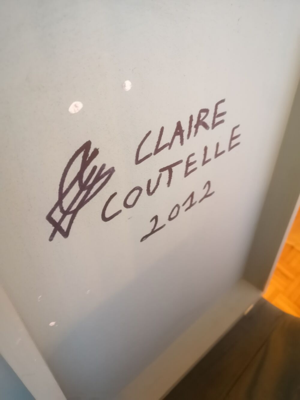 Tableau de Claire coutelle 120x60 Décoration