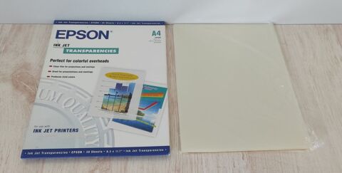 Transparents EPSON A4 pour JET - NEUFS 3 Metz (57)