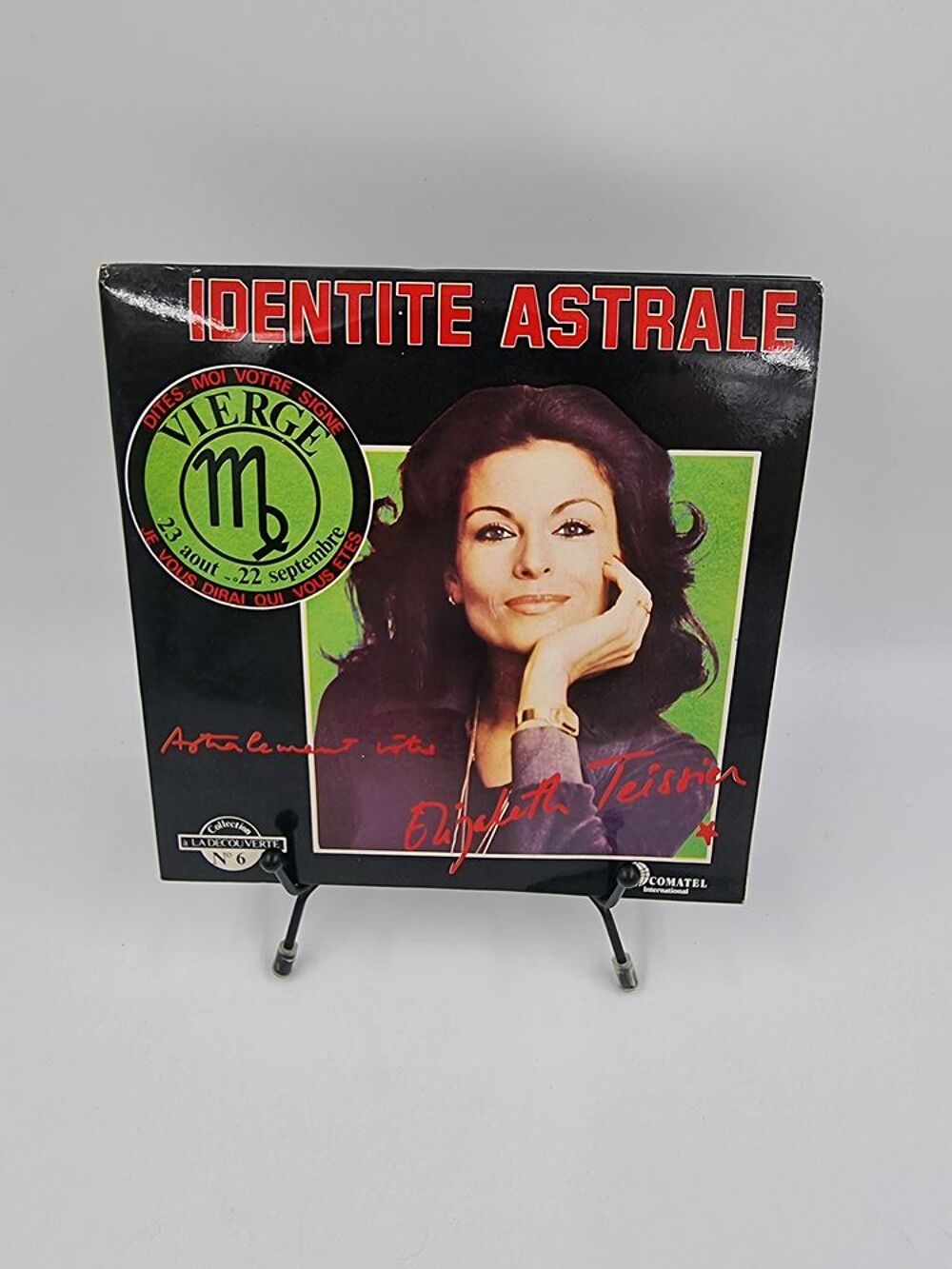 Vinyle 45 tours Elisabeth Teisser : Identit&eacute; Astrale CD et vinyles