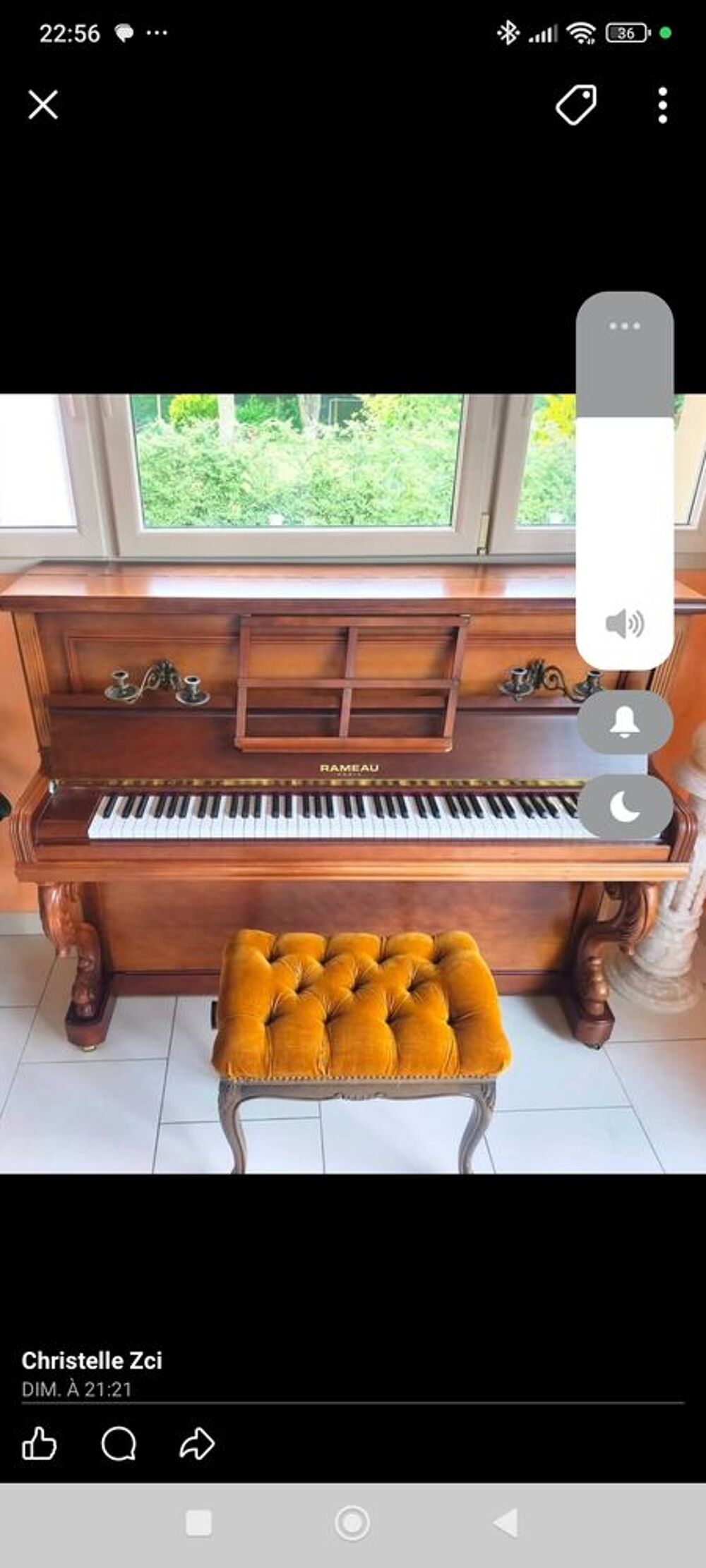 Piano rameau en parfait &eacute;tat Instruments de musique