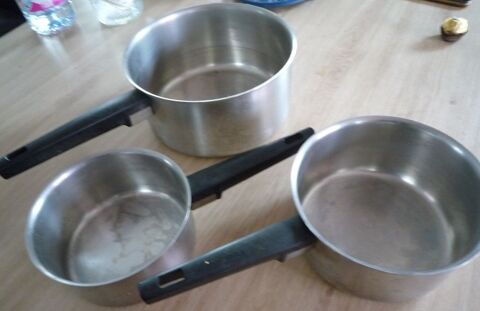 Lot de 3 casseroles en Inox 14 Nancy (54)