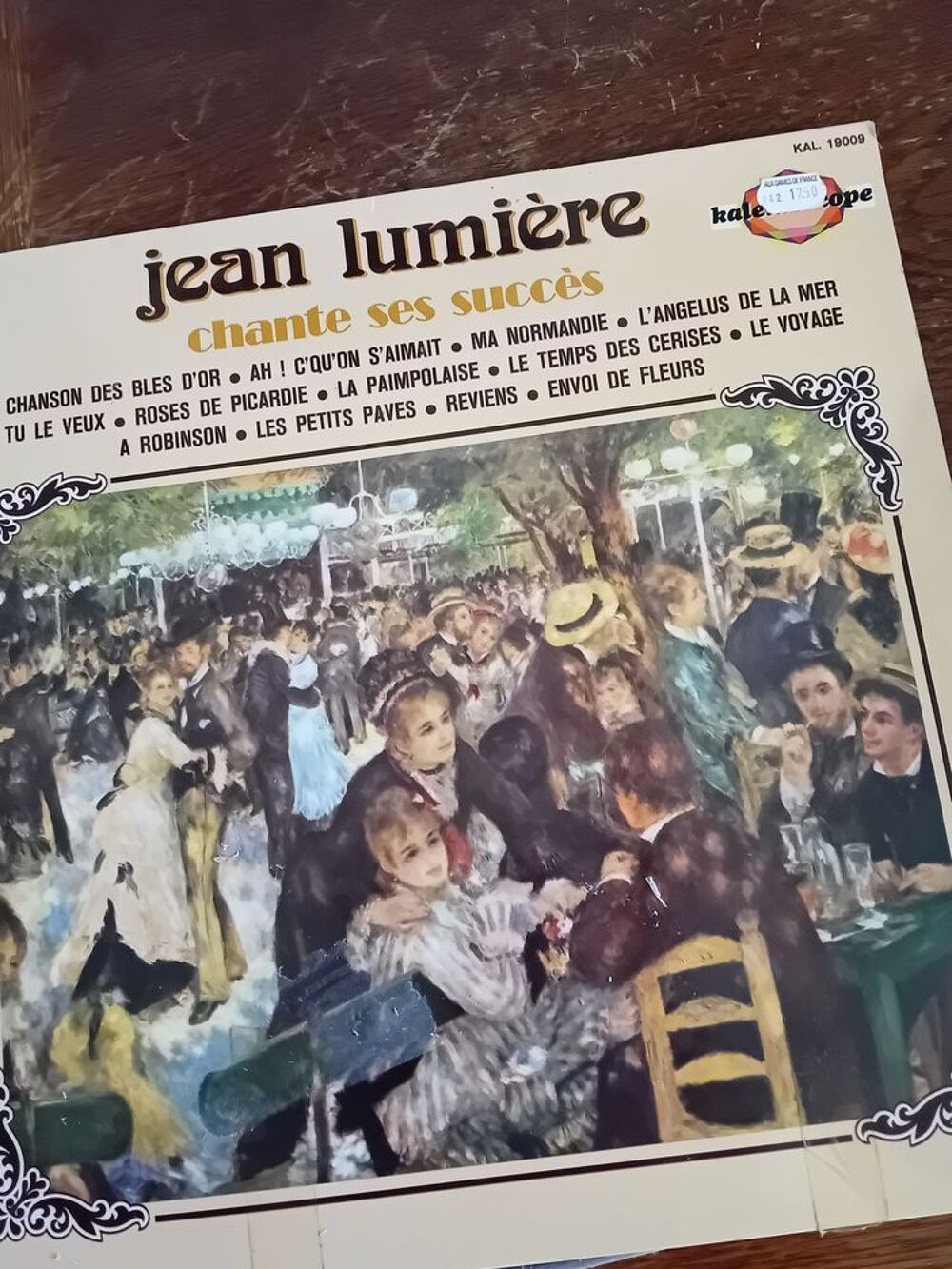 Jean lumi&egrave;re chante ses succes CD et vinyles