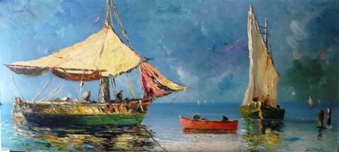 Peinture Les voiliers 100 Grenoble (38)