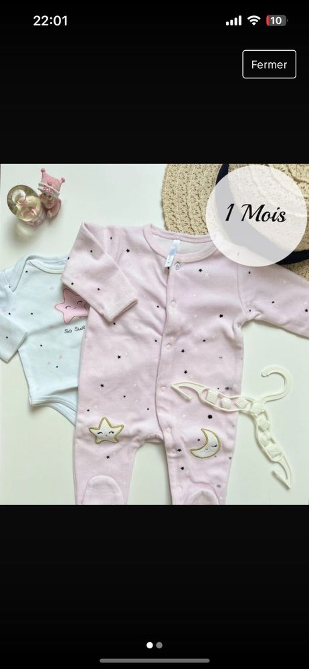 pyjama + bodie T.1M Vêtements enfants