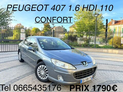 Peugeot 407 1.6 HDi Confort 2006 occasion Romainville 93230