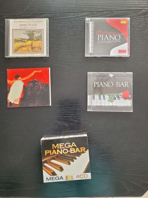 Lot de 5 CD musique classique et piano ? Très bon état La Chapelle-d'Armentières (59)