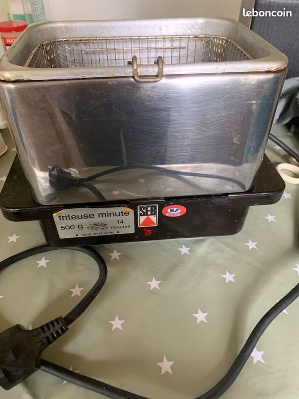 Friteuse minute 500G Electrom�nager