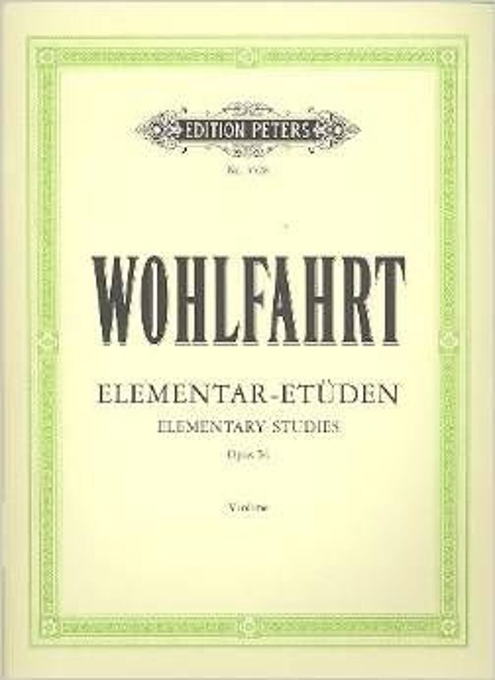 ETUDES POUR VIOLON Instruments de musique