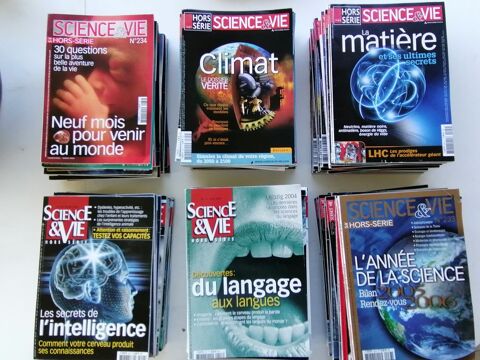 magazines Science & Vie 2 Valbonne (06)