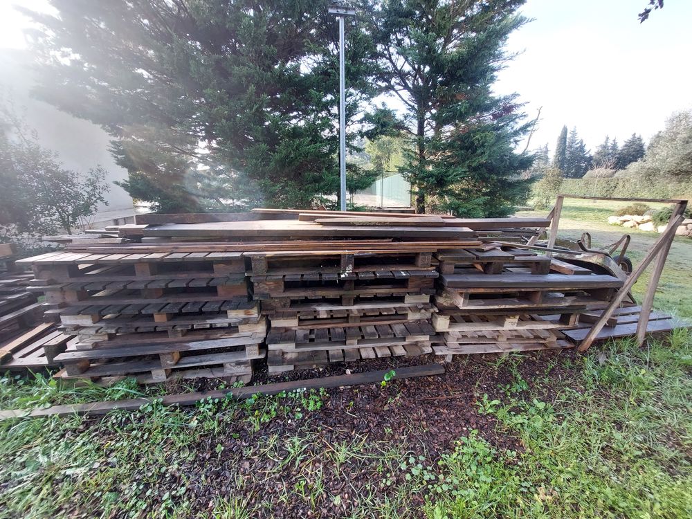 Palettes en bois Bricolage