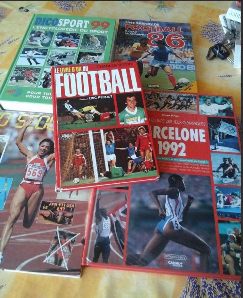 Sport (Football, Jeux Olympiques) Livres et BD