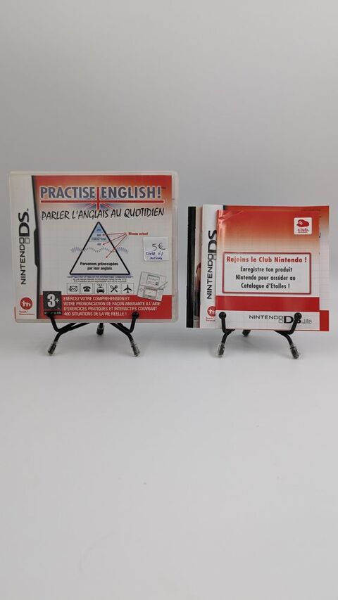 Jeu Nintendo DS Practise English en boite, complet 5 Vulbens (74)