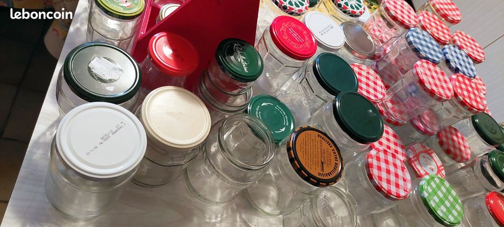 Gros lot de pots de confiture vides Bricolage
