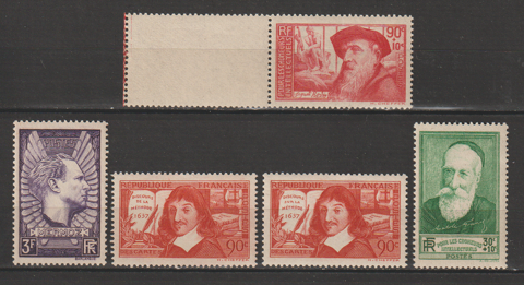 Timbres Neufs N�344-38-41-42-43 10 Valros (34)