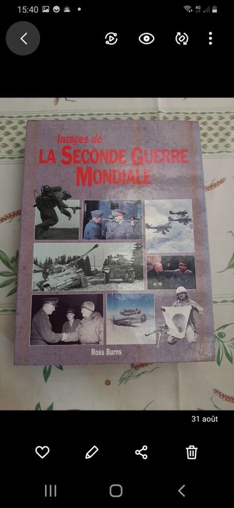 livres sur les 2 guerres mondiale s 80 Ingersheim (68)