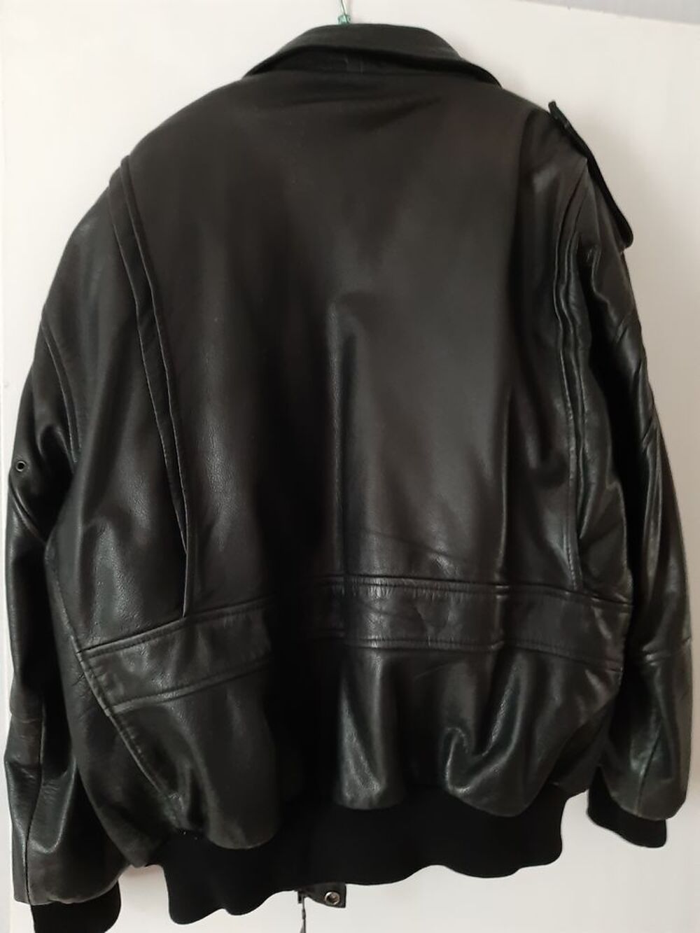 blouson homme en cuir Vêtements