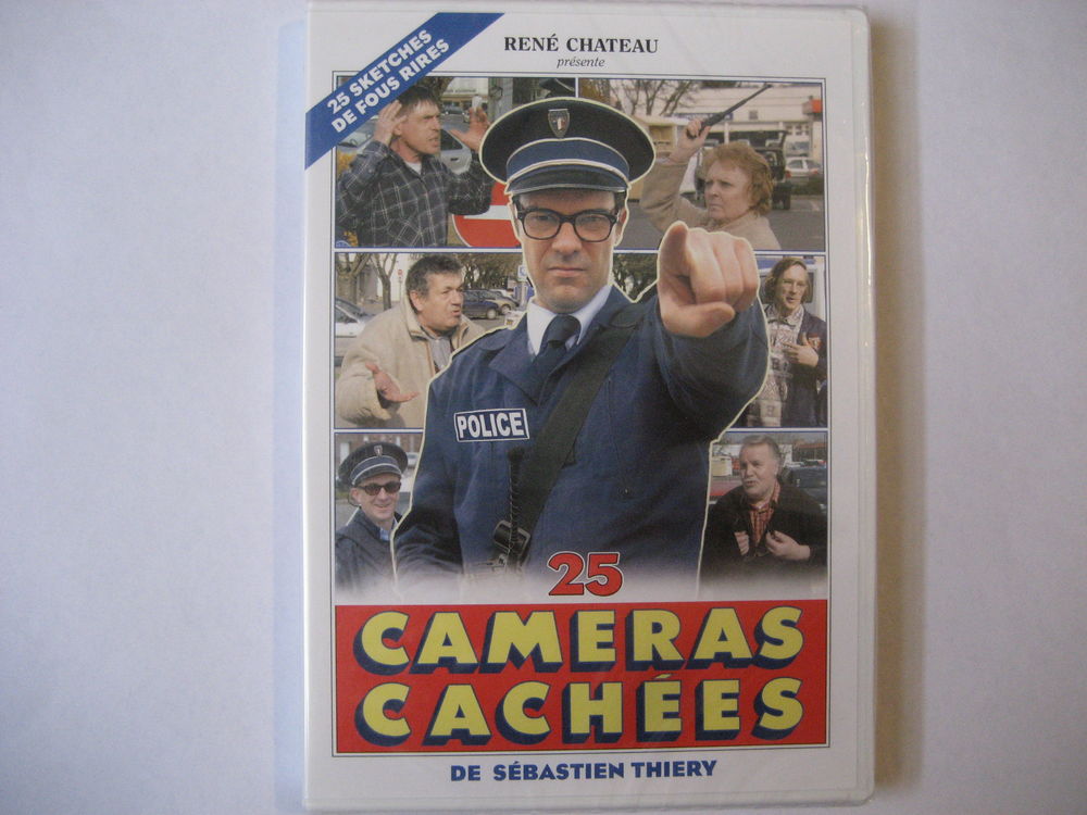 DVD &quot; 25 CAMERAS CACHEES &quot; , neuf DVD et blu-ray