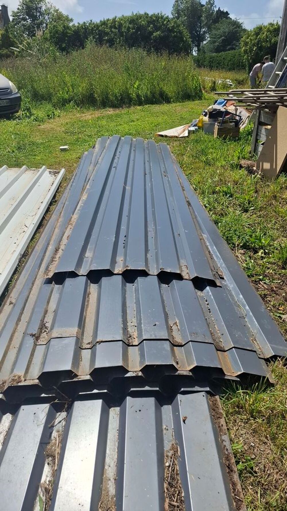 Bac acier toles bardage plusieurs pi&egrave;ces et couleurs Bricolage