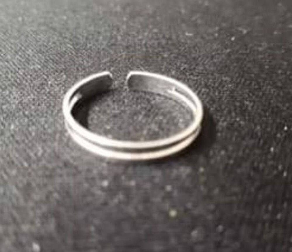 bague fine argent&eacute; Bijoux et montres