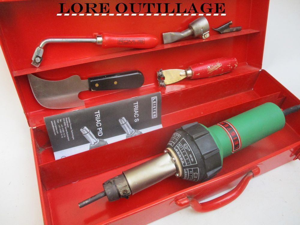 LEISTER TRIAC S - Soudure plastique &agrave; chaud Bricolage