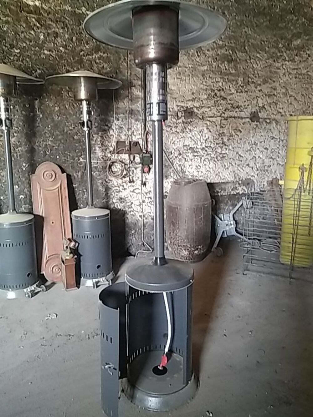 Parasol chauffant Gaz Jardin