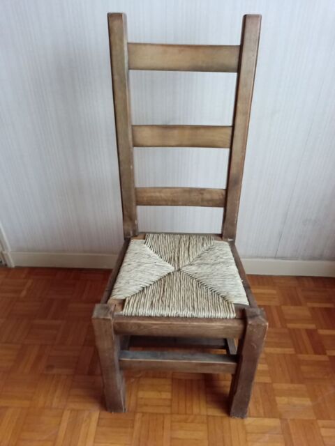 6 chaises chne et paillage 100 Saint-Renan (29)