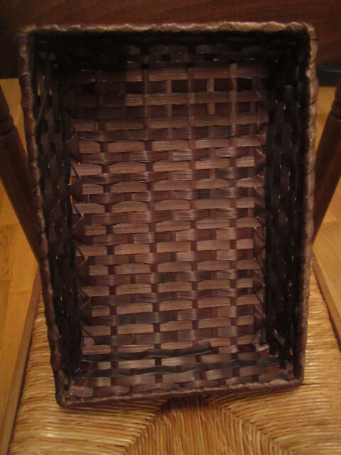Corbeille osier marron neuve rectangulaire 26 x 18 neuve 0 Mrignies (59)
