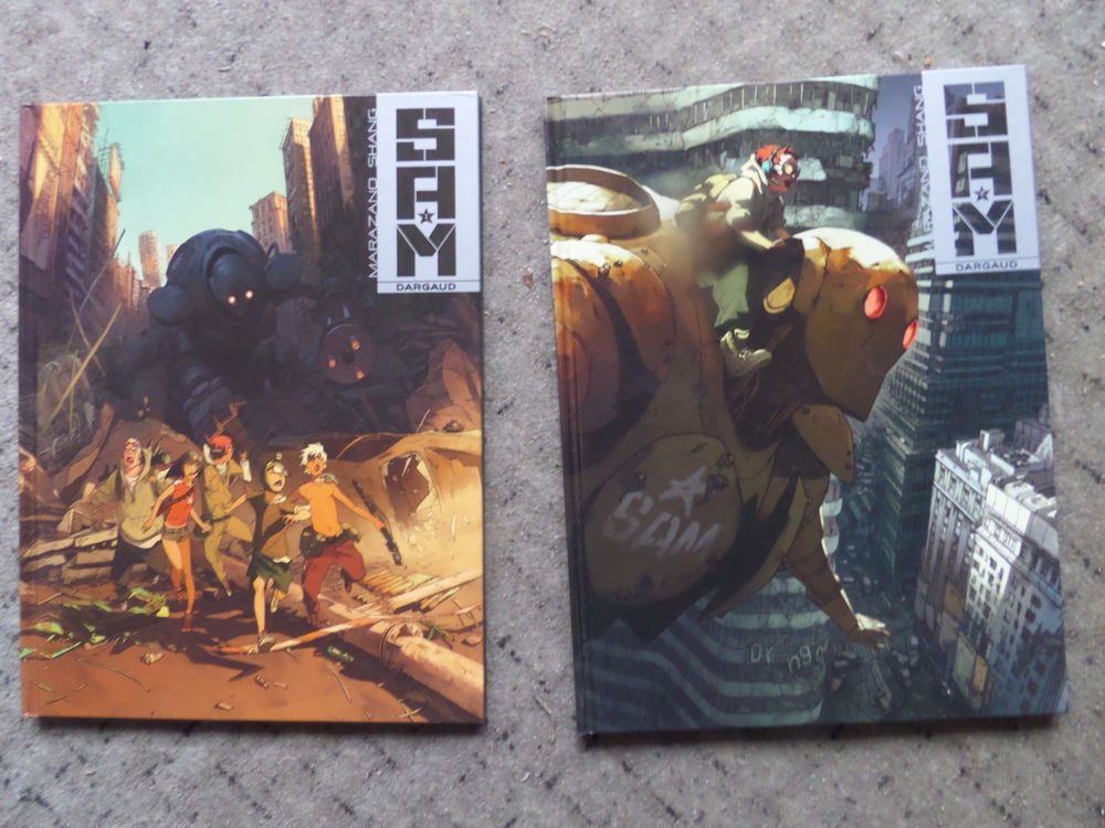 2 bandes dessin&eacute;es S.A.M Livres et BD