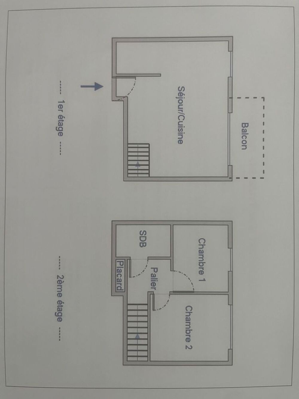 Vente Appartement T3 Duplex (exposition ouest) + cave + box fermé Lens
