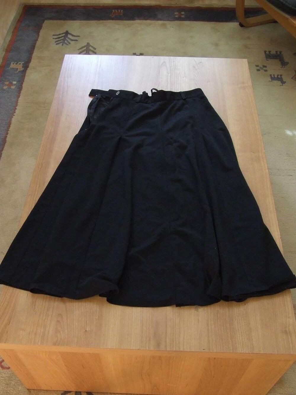 Jupe longue Noir T 42 TBE Vêtements