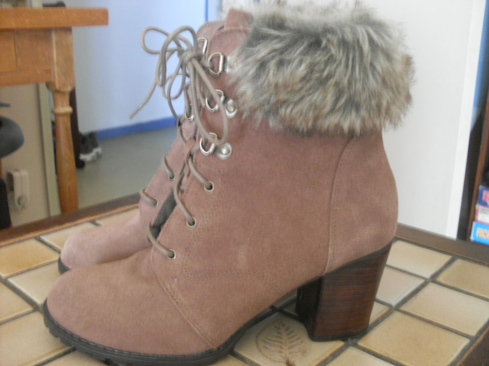 BOTTINES FOURRURE FEMME Chaussures