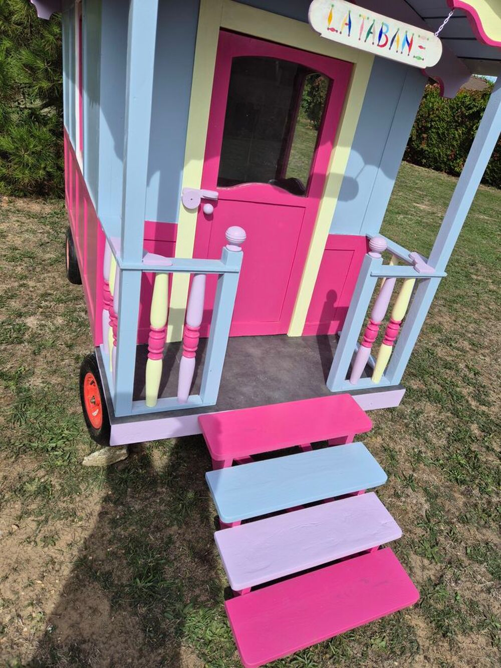 petite roulotte pour enfants Jardin
