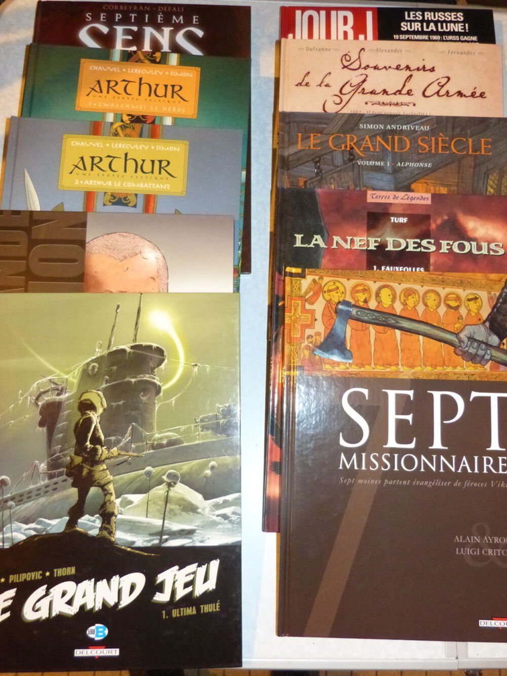 BD editions DELCOURT liste N&deg; 3 Livres et BD