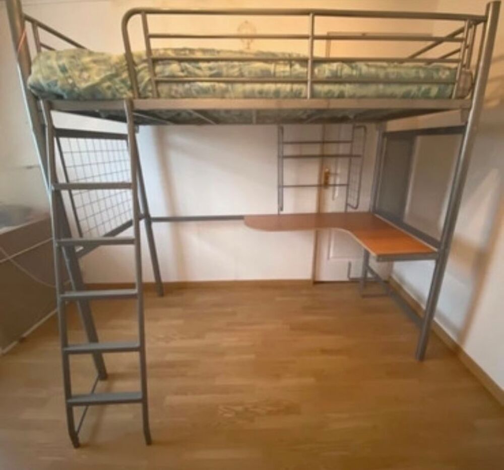 Lit une place + matelas Meubles