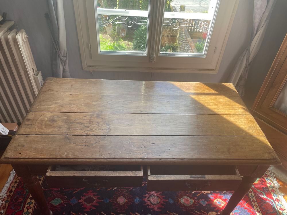 table bureau ch&ecirc;ne Meubles