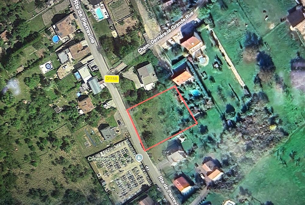 Vente Terrain Terrain à bâtir 1 478 m² ? Frolois (54160) ? Vue dégagée Frolois