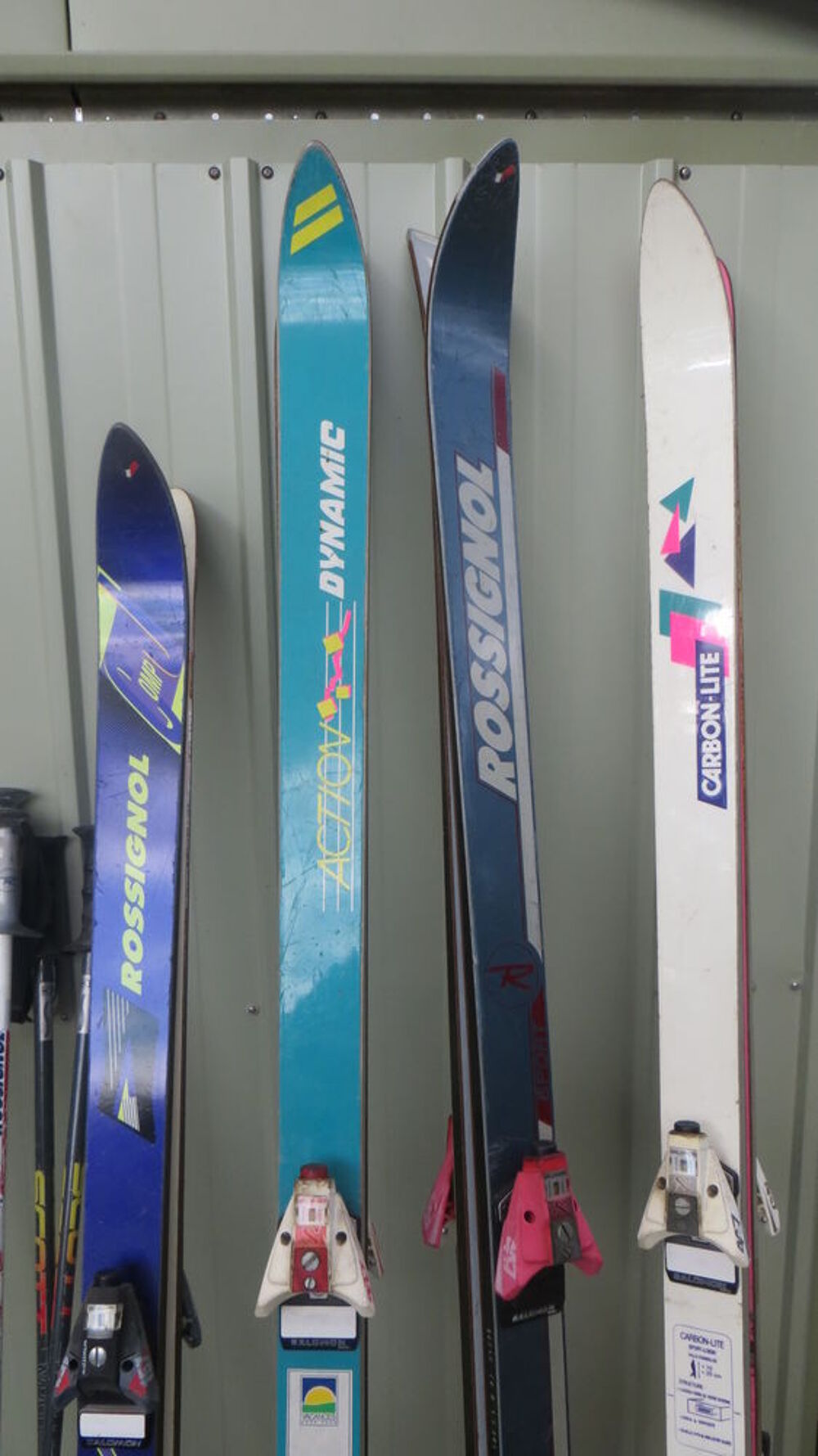 A saisir ! 4 Paires de ski Sports