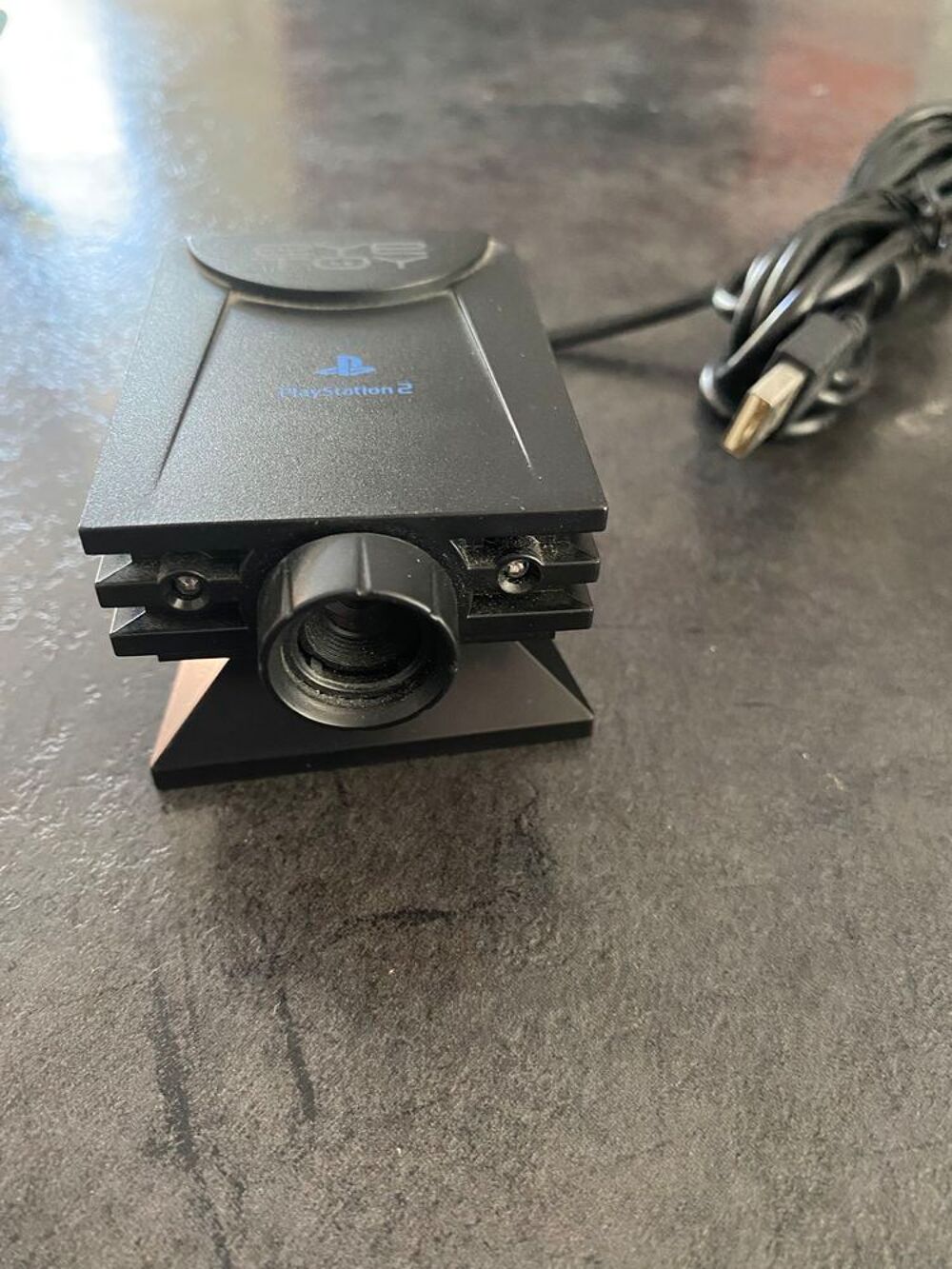 EyeToy Cam&eacute;ra Noire V2 pour PlayStation 2 Consoles et jeux vidéos