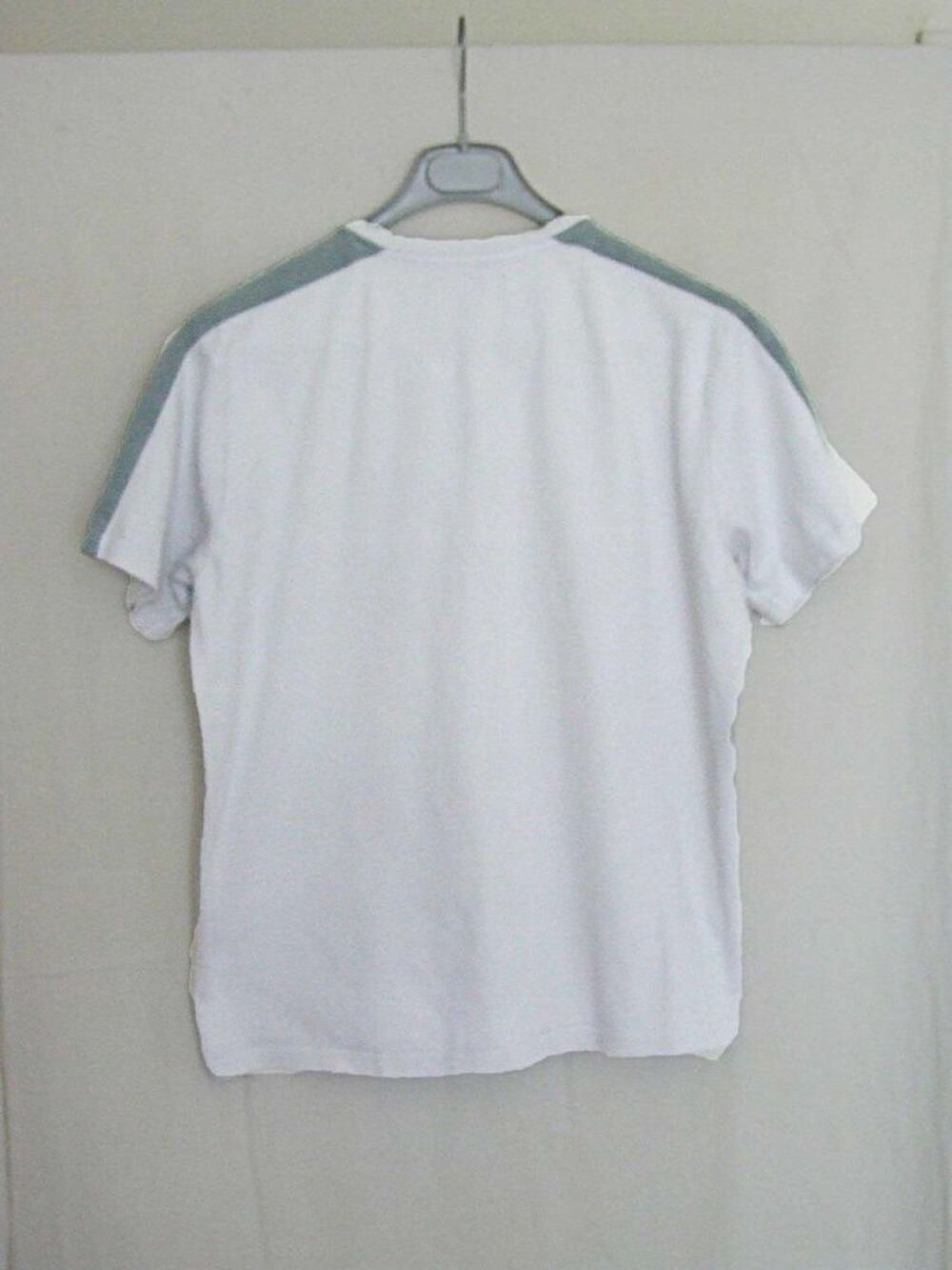 Tee-shirt col rond, BRICE, Blanc, Taille L (42) TBE Vêtements