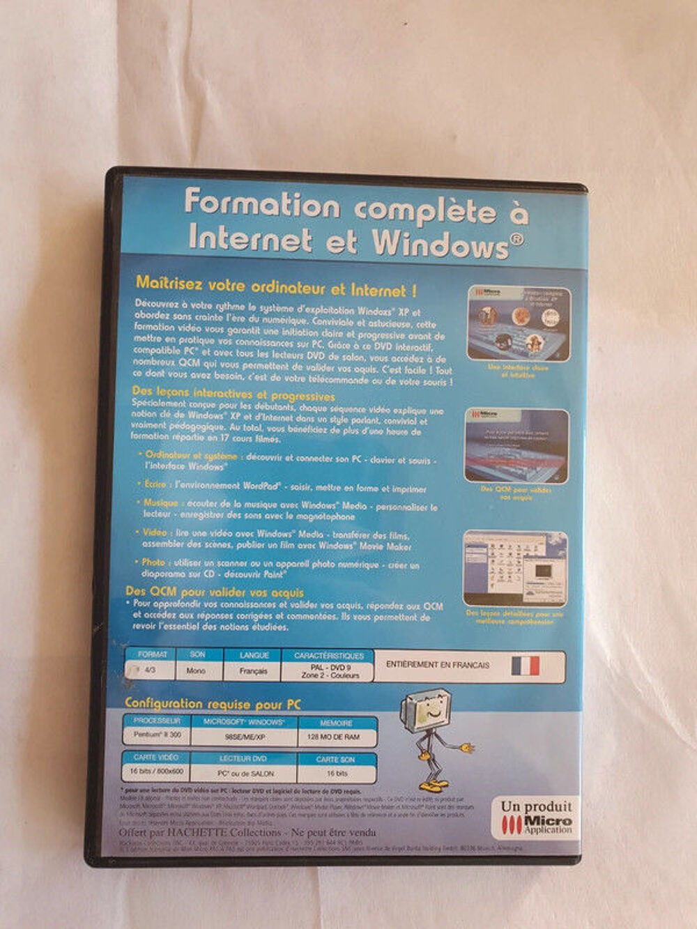 Cd rom mon micro pas &agrave; pas Consoles et jeux vidéos