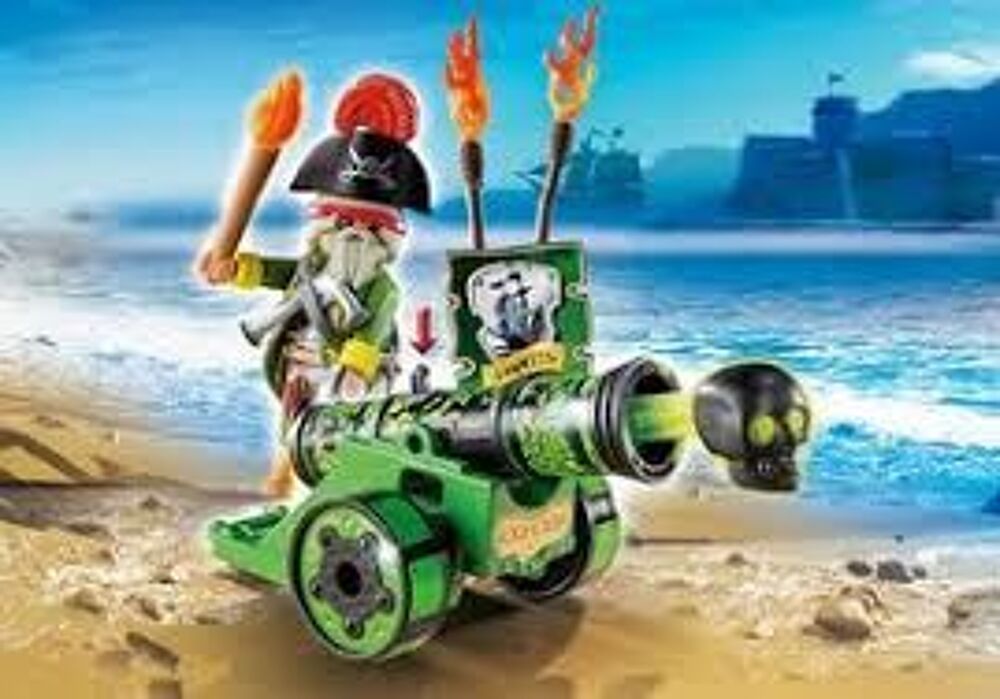 Playmobil Capitaine pirate avec canon 6162 Jeux / jouets