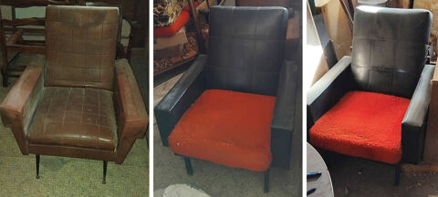 Fauteuil vintage 50 Haudainville (55)
