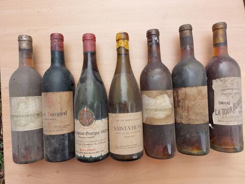 Ancienne bouteille de vin 150 St Aygulf (83)