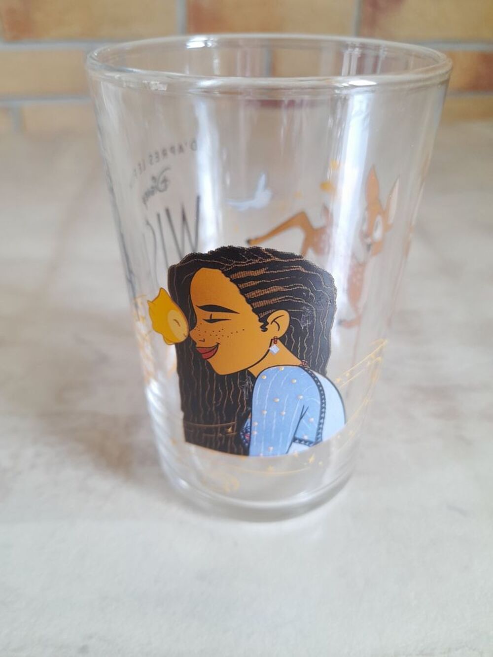 VERRES DESSINS ANIMES Jeux / jouets