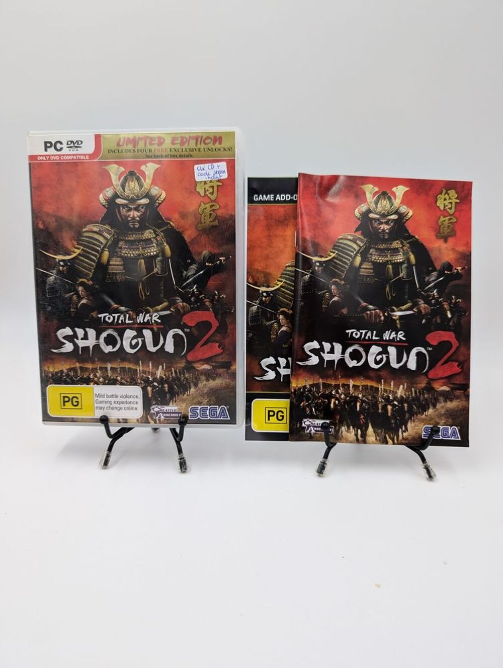 Jeu PC Total War Shogun 2 Limited Edition en boite, complet Consoles et jeux vidéos