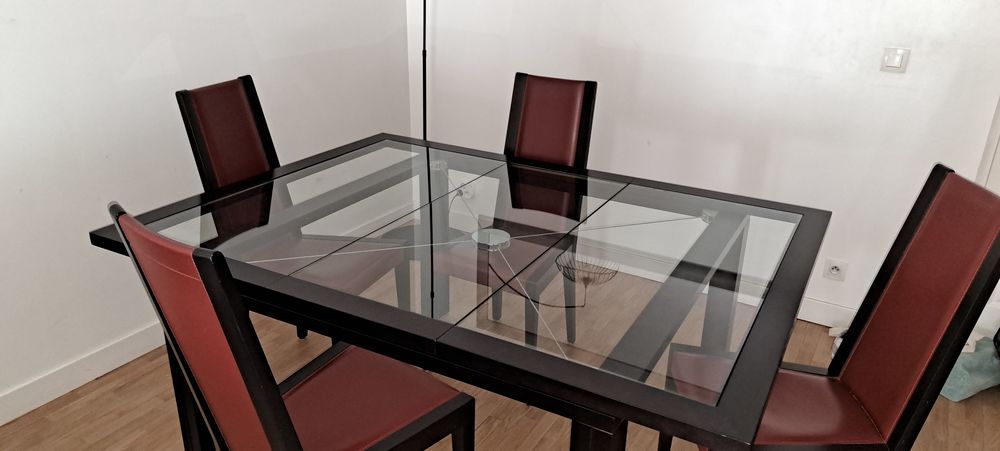 Ensemble salle &agrave; manger Roche Bobois Meubles