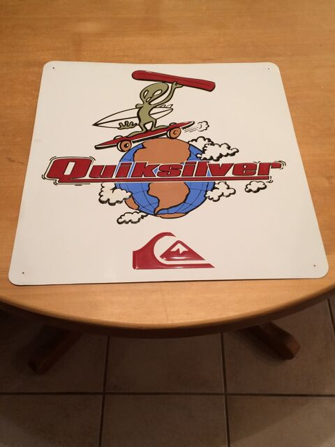 Plaque en m�tal QUIKSILVER 48 Toulouse (31)