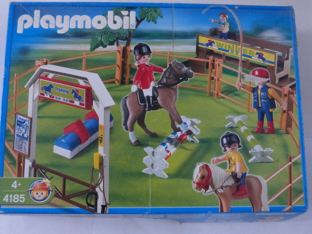 PLAYMOBIL boite N&deg; 4185 COMPLEMENT POUR CENTRE EQUESTRE Jeux / jouets