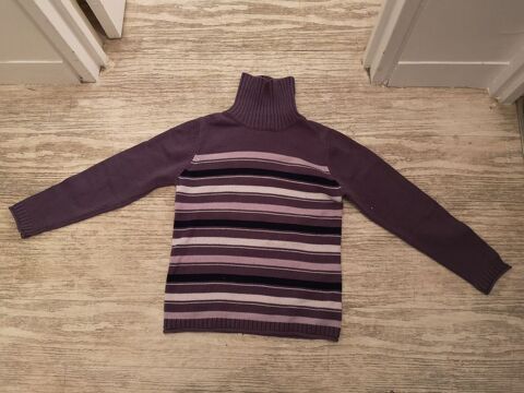 AN (32) - 12 ans - Pull ray� mauve  Lisa Rose  2 Paris 13 (75)