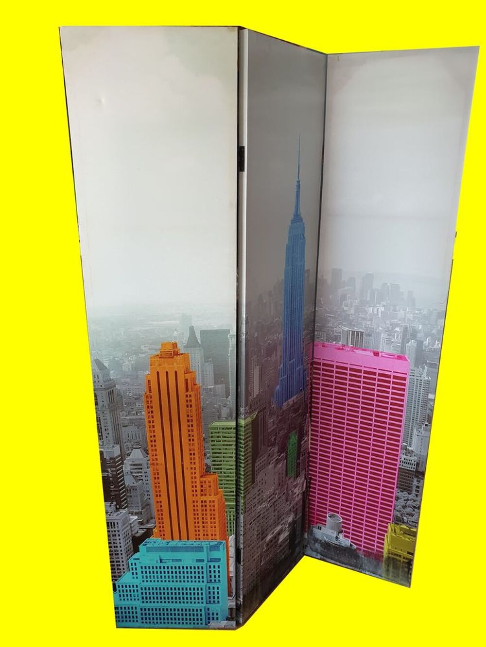 Paravent new york 120 X 180 cm occasion Décoration